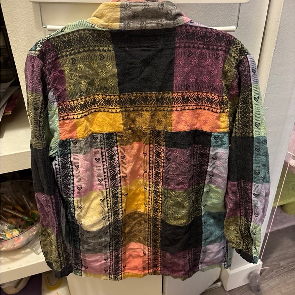 Multicolor Patchwork Jacket - Picture 2 of 5